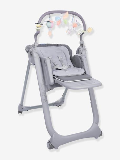 2-in-1-Hochstuhl POLLY MAGIC RELAX CHICCO grau+hellbraun 1