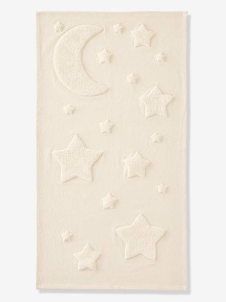 Kinderzimmer-Teppich LUNA, Mond & Sterne beige 3