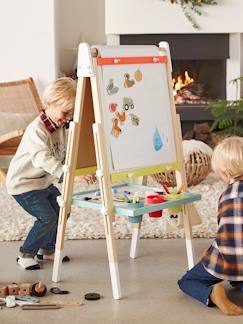 Spielzeug-3-in-1 Tafel mit Mal-Zubehör FSC® MIX