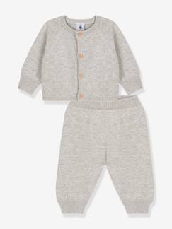 Baby-Set: Strickjacke & Hose PETIT BATEAU  [numero-image]