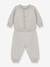 Baby-Set: Strickjacke & Hose PETIT BATEAU weiß 3