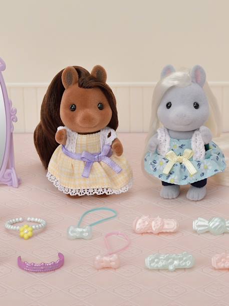 Pony-Freunde mit Friseurset SYLVANIAN FAMILIES - mehrfarbig - 6