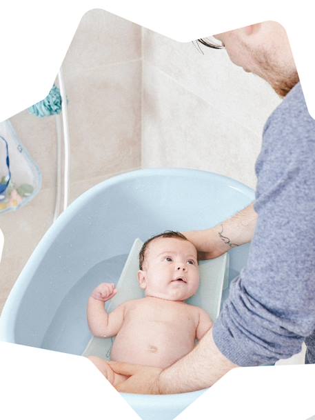 Baby Badewanne BADABULLE blau 2