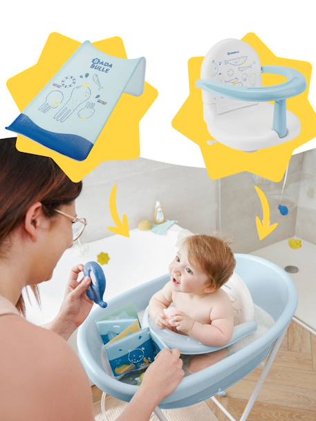 Baby Badewanne BADABULLE - blau - 4