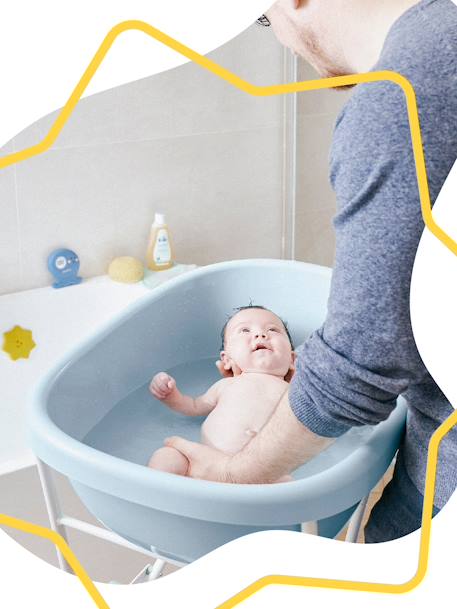 Baby Badewanne BADABULLE - blau - 1