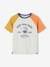 Jungen Shirt, Colorblock - grau meliert - 1