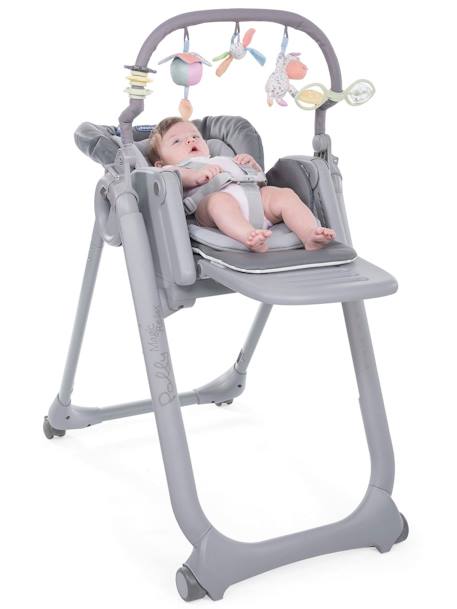 2-in-1-Hochstuhl POLLY MAGIC RELAX CHICCO - grau+hellbraun - 6