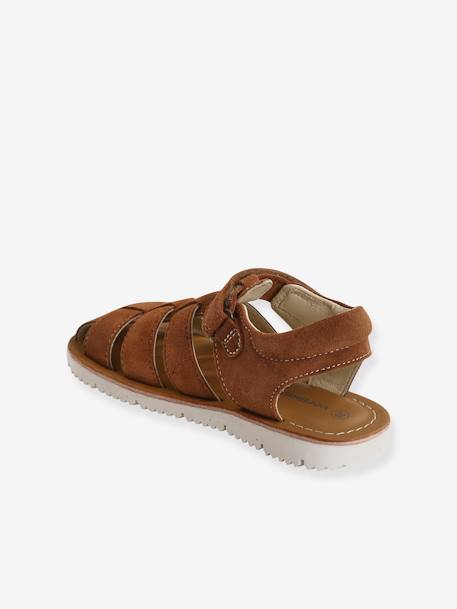 Jungen Klett-Sandalen - camelfarben - 3