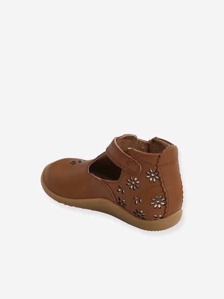 Baby Krabbelschuhe - camelfarben - 3