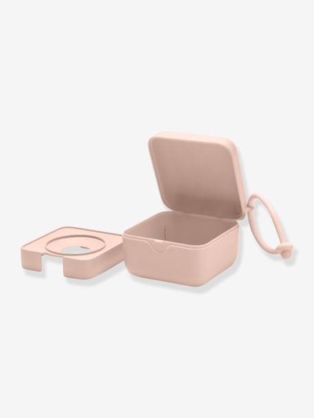 Schnullerbox BIBS - beige+pudrig rosa+salbeigrün - 6