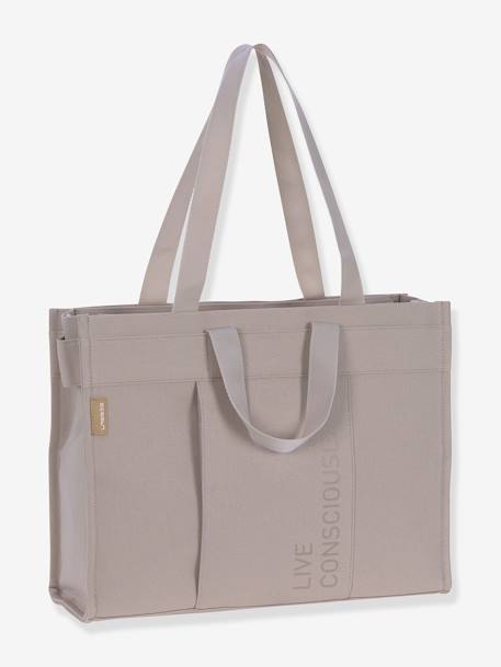 Wickeltasche TOTE UP GREEN LABEL LÄSSIG anthrazit+beige 2