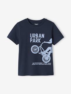 Jungenkleidung-Shirts, Poloshirts & Rollkragenpullover-Shirts-Jungen T-Shirt mit Schriftzug oder Print BASIC Oeko-Tex