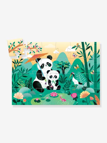 Puzzle, 24 Teile LÉO DER PANDA DJECO FSC® MIX weiß 2