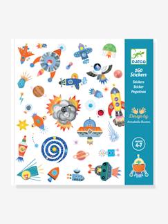 Spielzeug-Kreativität-160 Sticker WELTRAUM DJECO