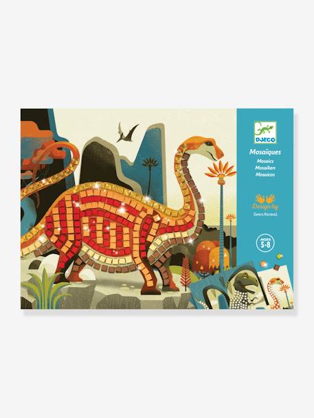 Bastel-Set Mosaikbilder DINOSAURIER DJECO rot 1