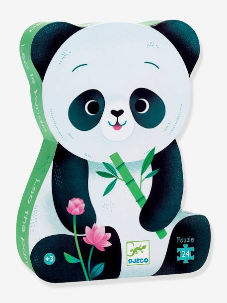 Puzzle, 24 Teile LÉO DER PANDA DJECO FSC® MIX - weiß - 1