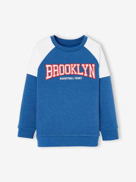 Jungen Sport-Sweatshirt, Brooklyn Oeko-Tex königsblau 4