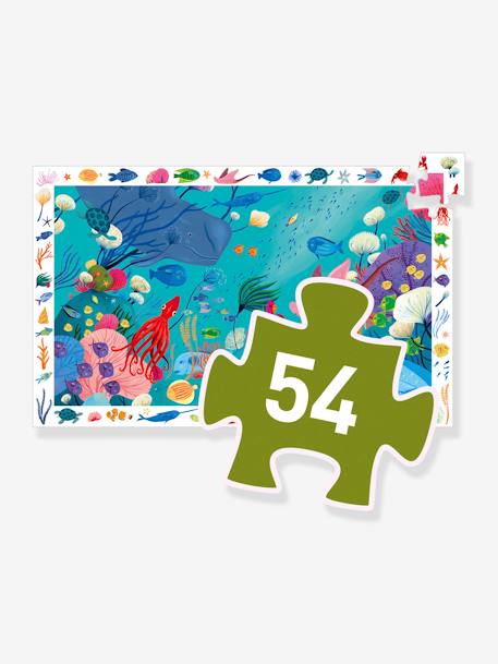 Lern-Puzzle mit Meerestieren DJECO blau 2