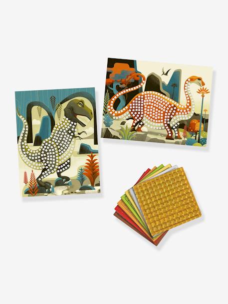 Bastel-Set Mosaikbilder DINOSAURIER DJECO - rot - 2