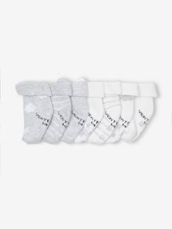 7er-Pack Baby Socken mit Wolke und Bär BASIC Oeko-Tex  [numero-image]