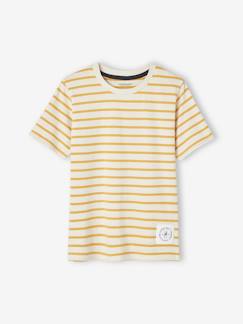 -Jungen T-Shirt mit Streifen Oeko-Tex