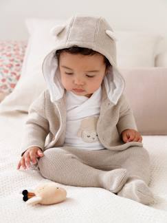 Babymode-Neugeborenen-Set: Strickjacke, Hose & Body