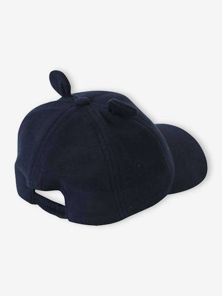 Jungen Cap, Teddy - marine+moosgrün - 5