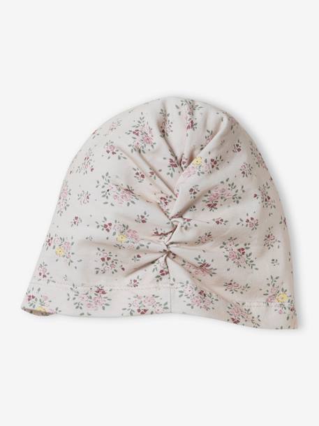 Mädchen Baby Turban pfirsich 5