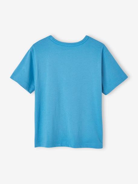 Jungen T-Shirt grün/yes+hellblau+hellgrau 7