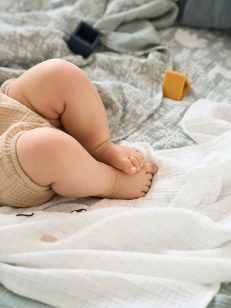 3er-Pack Baby Wickeltücher WALDSPAZIERGANG mehrfarbig 3