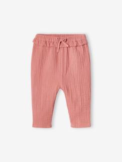 Babymode-Hosen & Jeans-Baby Hose aus Musselin