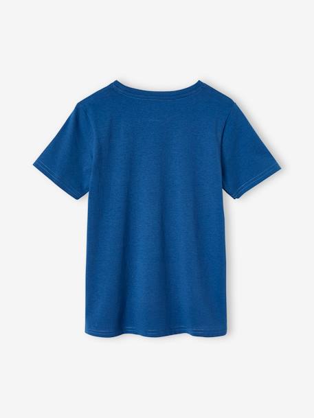 Jungen Sport T-Shirt BASIC Oeko-Tex blau 4