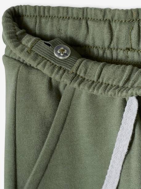 Sweat-Hose für Jungen BASIC Oeko-Tex, Bundweite verstellbar salbeigrün 4