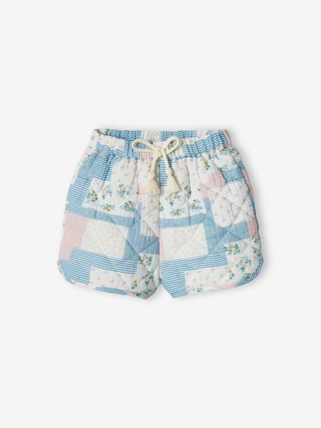 Baby Shorts mit Recycling-Wattierung - weiß - 2