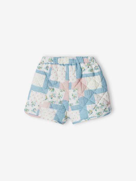 Baby Shorts mit Recycling-Wattierung - weiß - 3