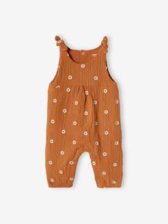 Babymode-Jumpsuits & Latzhosen-Mädchen Baby Overall, bestickte Motive