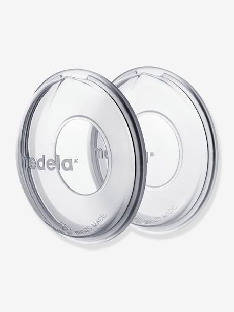 2er-Set Milchauffangschalen MEDELA transparent 1