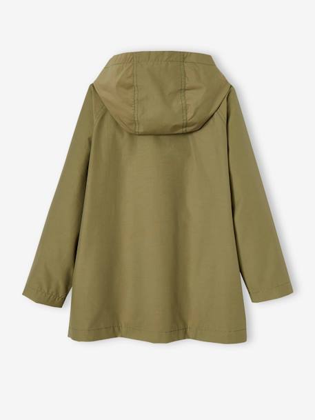 Mädchen Trenchcoat beige+khaki 13