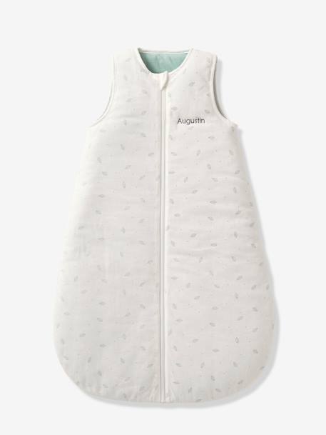 Bio-Kollektion: Baby Schlafsack DREAMY personalisierbar - karamell+wollweiß - 5