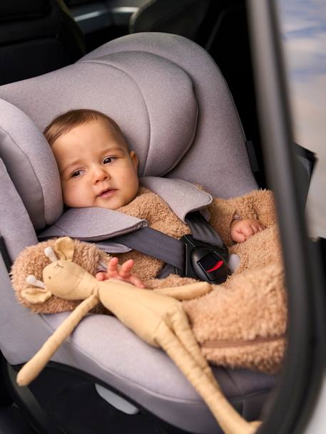 Onheil totaal ticket Vertbaudet Baby Auto-Schlafsack aus Mikrofaser in beige