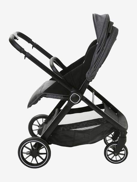 Kombi-Kinderwagen AURIGA mit Babyschale & Babywanne - nachtblau+schiefergrau - 29