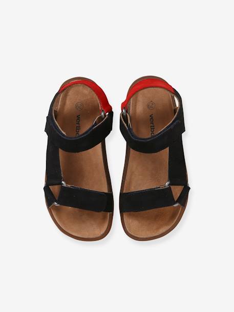 Kinder Klett-Sandalen marine/rot 5