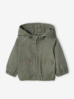 -Baby Jacke mit Kapuze