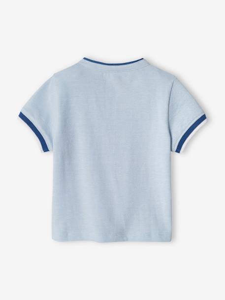 Baby Poloshirt - hellblau - 3