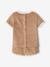 Baby-Set aus Frottee: T-Shirt & Shorts graubeige 6