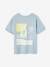 Jungen T-Shirt, Boot-Print hinten hellblau 3