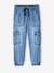 Jungen Cargo-Jeans mit Dehnbund Oeko-Tex, Bundweite verstellbar blue stone+double stone 18