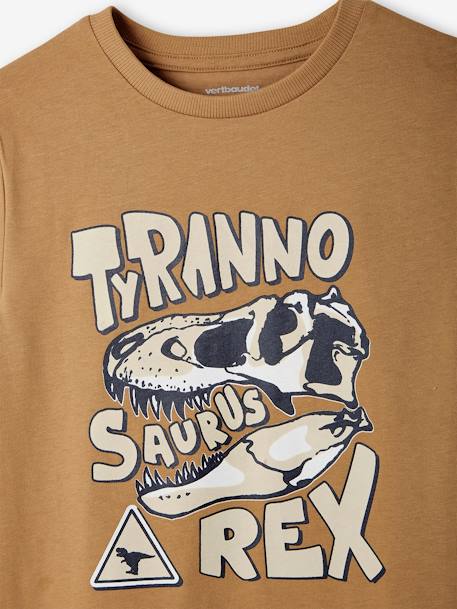 Jungen T-Shirt, Dinosaurier beige+nachtblau 3