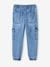 Jungen Cargo-Jeans mit Dehnbund Oeko-Tex, Bundweite verstellbar blue stone+double stone 20