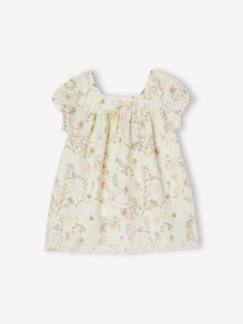 Mädchen Baby Kleid mit kurzen Ärmeln  [numero-image]